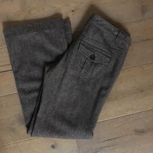 Banana Republic wide leg brown tweed pants - Size 4